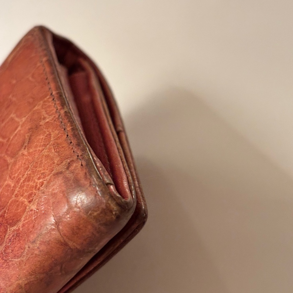 Miu Miu Croc-Embossed Leather Long Wallet - Picture 12 of 15